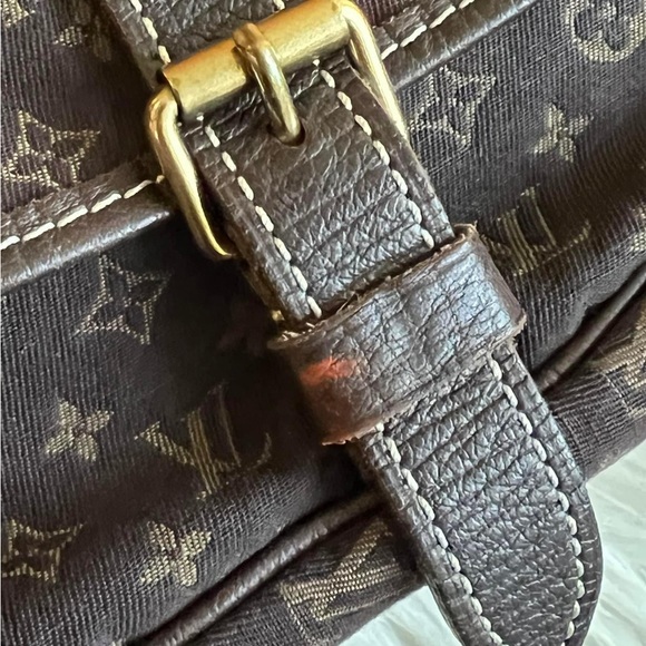Louis Vuitton Mini Lin Saumur Ebene - Picture 6 of 13